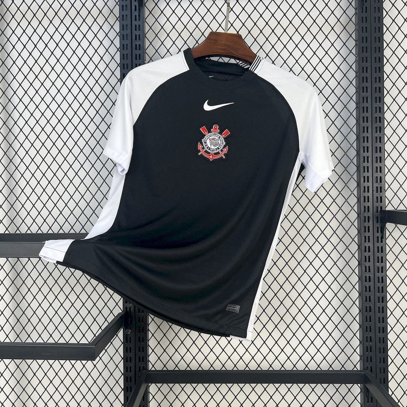 Camisola do Corinthians 25/26 -  Torcedor - Preto