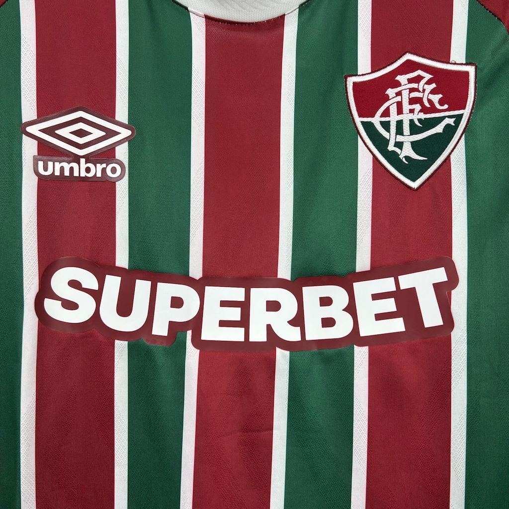 Camisola do Fluminense 25/26 -  Torcedor - Manga Cumprida