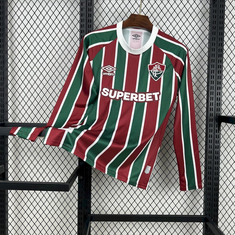 Camisola do Fluminense 25/26 -  Torcedor - Manga Cumprida