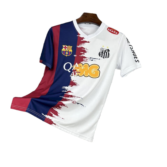 Camisola do Santos e Barcelona 25/26 -  Torcedor