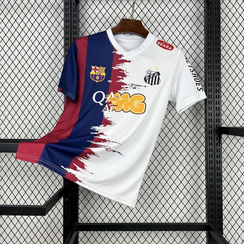 Camisola do Santos e Barcelona 25/26 -  Torcedor