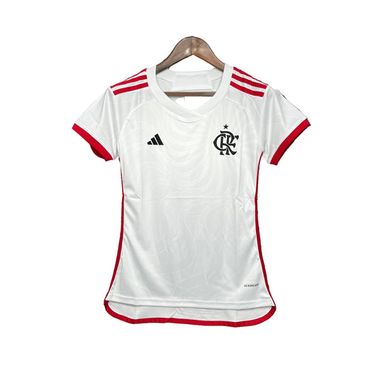 Flamengo 2024/25 Camisola Alternativa Feminina – Modelo Oficial